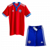 Chile 2021/22 Home Red Kids Kit