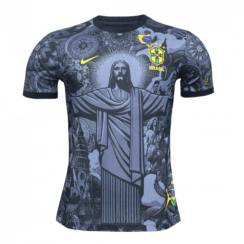 Brazil 2024 Black Player Version Jersey