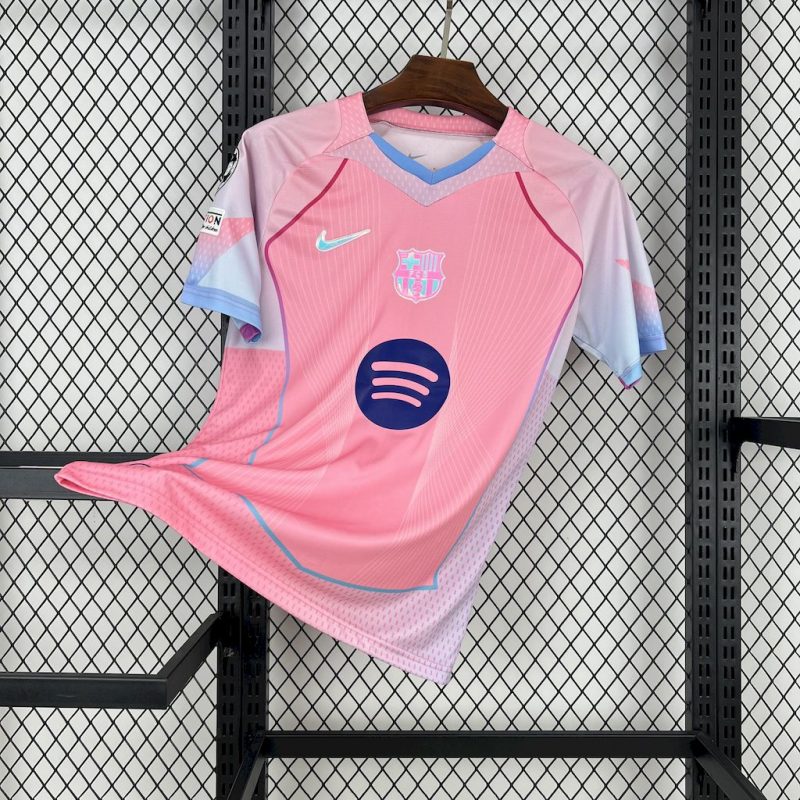 Barcelona 2025/26 Pink Jersey