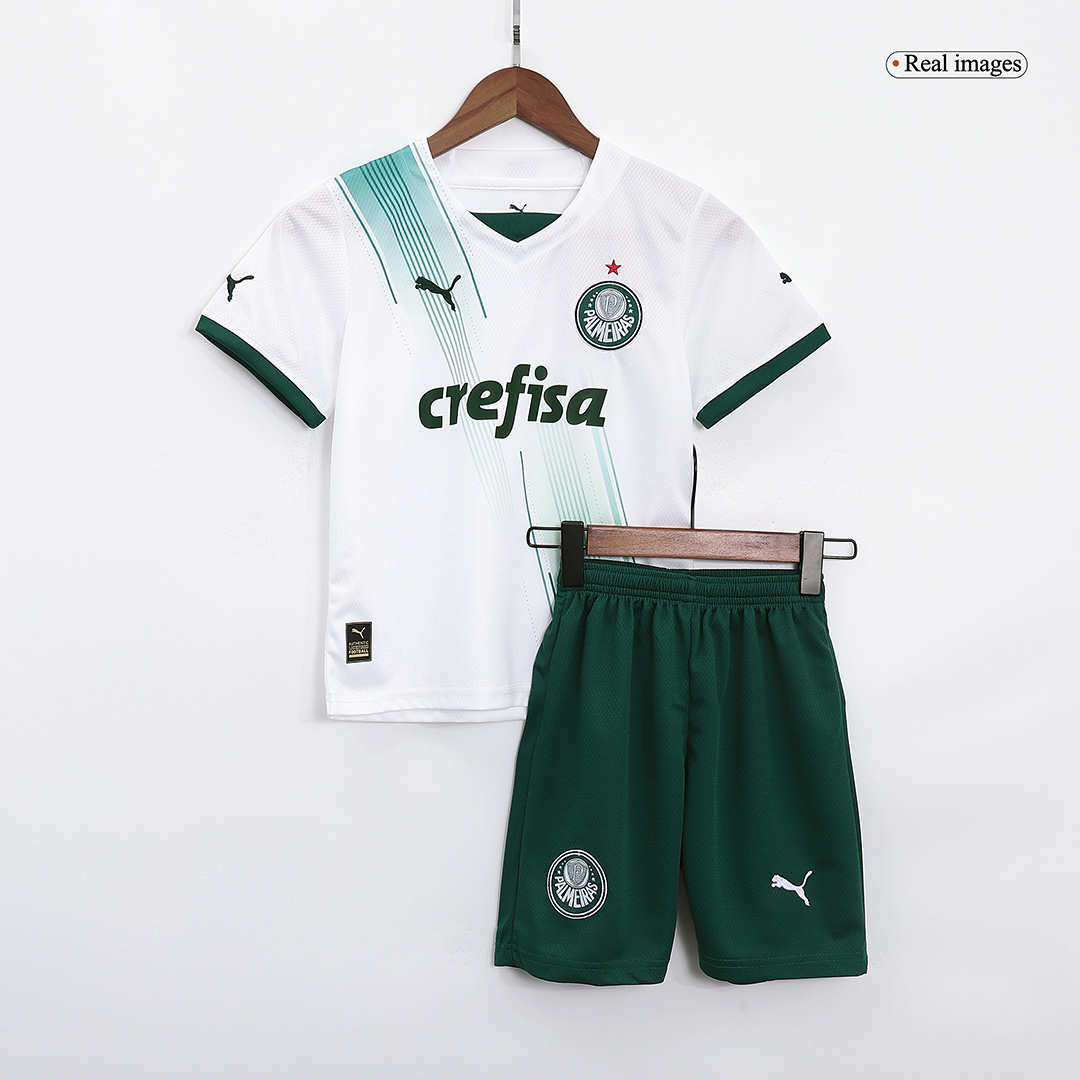 SE Palmeiras 2023/24 Away Green Kids Kit