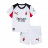 AC Milan 2025/26 Away White Kids Kit