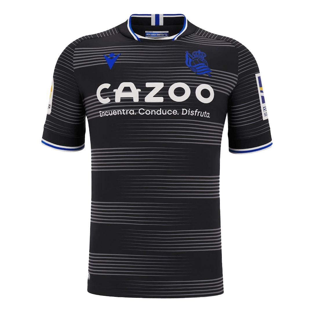 Real Sociedad 2022/23 Away Black Jersey