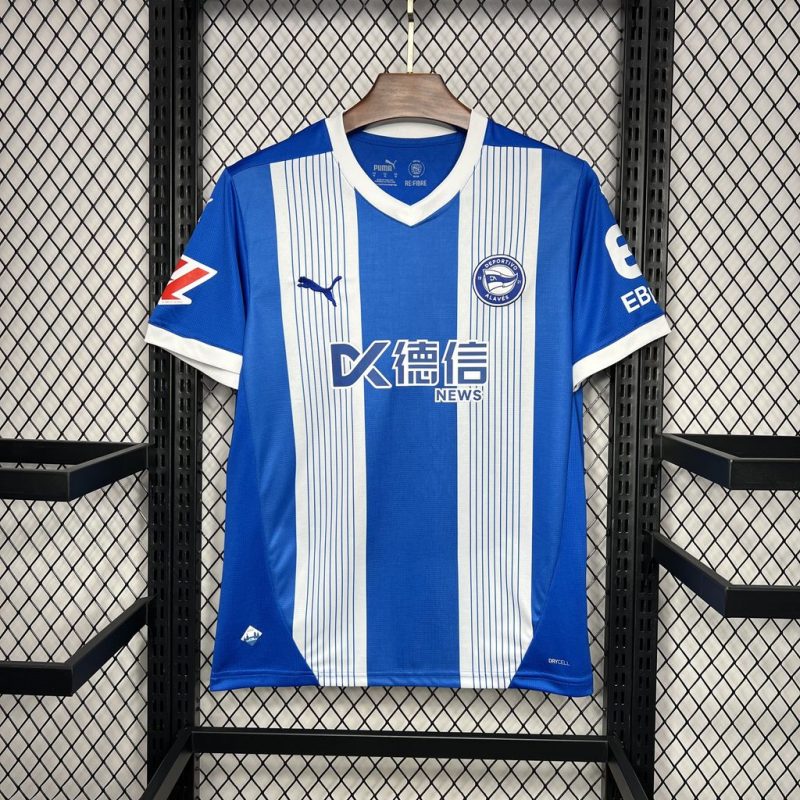 Deportivo Alaves Maillot 2024/25 Home Jersey