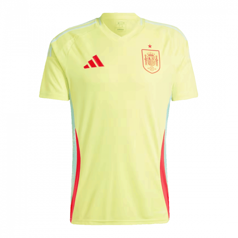 Spain 2024 Away Yellow Jersey