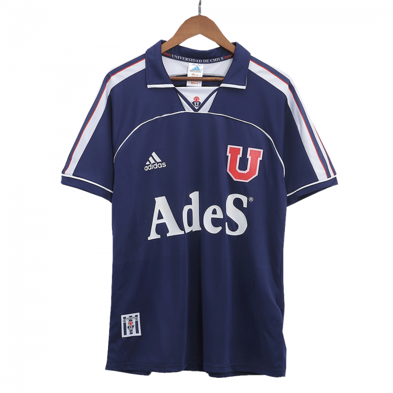 Club Universidad de Chile 2000/01 Home Blue Retro Jersey