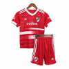River Plate 2022/23 Away Red Kids Kit