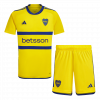 Boca Juniors 2023/24 Away Yellow Kids Kit