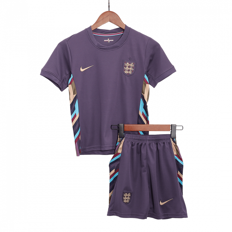 England 2024 Away Blue Kids Kit