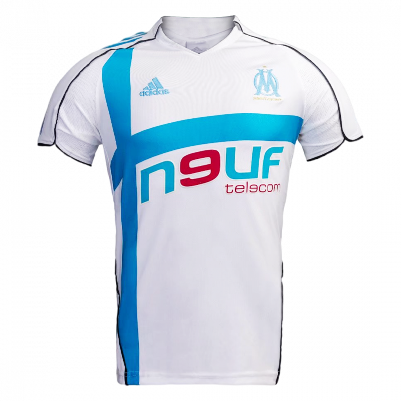 Marseille 2005/06 Home White Retro Jersey