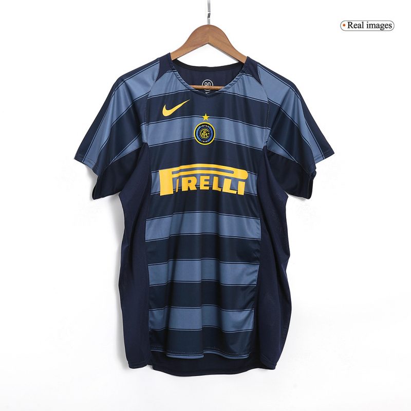Inter Milan 2004/05 Third Black Retro Jersey