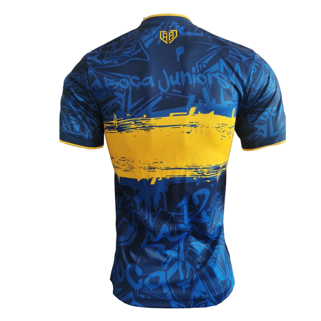 Boca Juniors 2022/23 Blue Player Version Concept Jersey