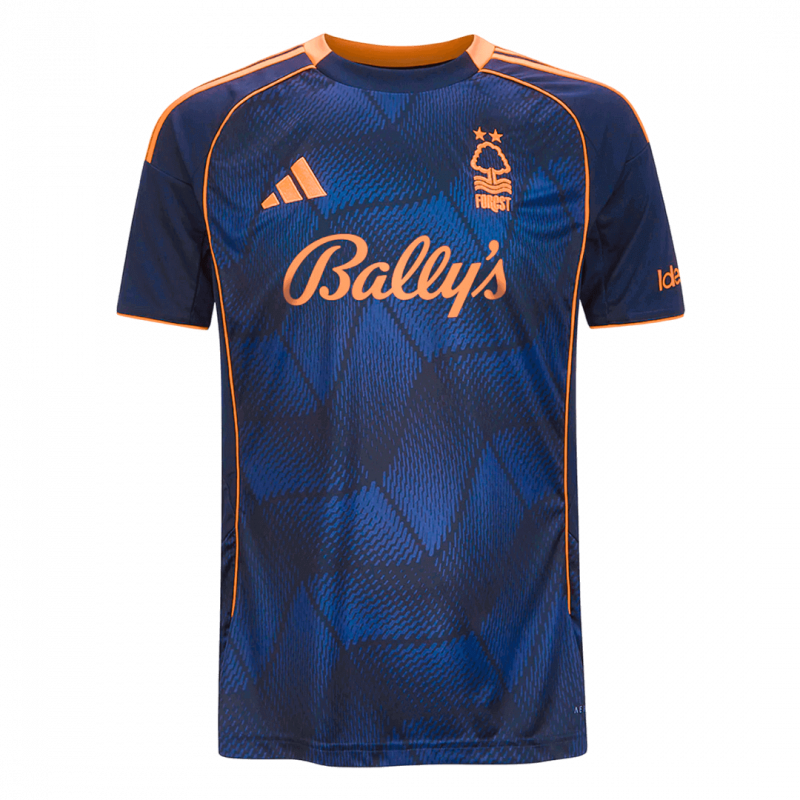 Nottingham Forest 2025/26 Third Blue Jersey
