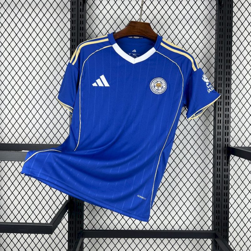 Leicester maillot foot 2025/26 Home Jersey