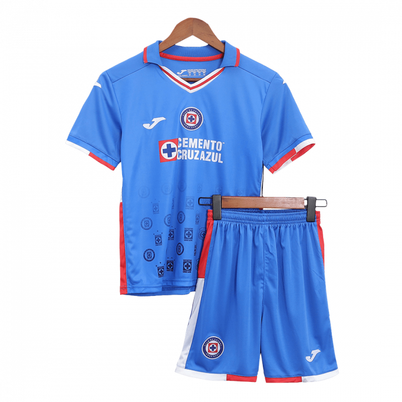 Cruz Azul 2022/23 Home Blue Kids Kit