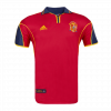 Spain 2000 Home Red Retro Jersey