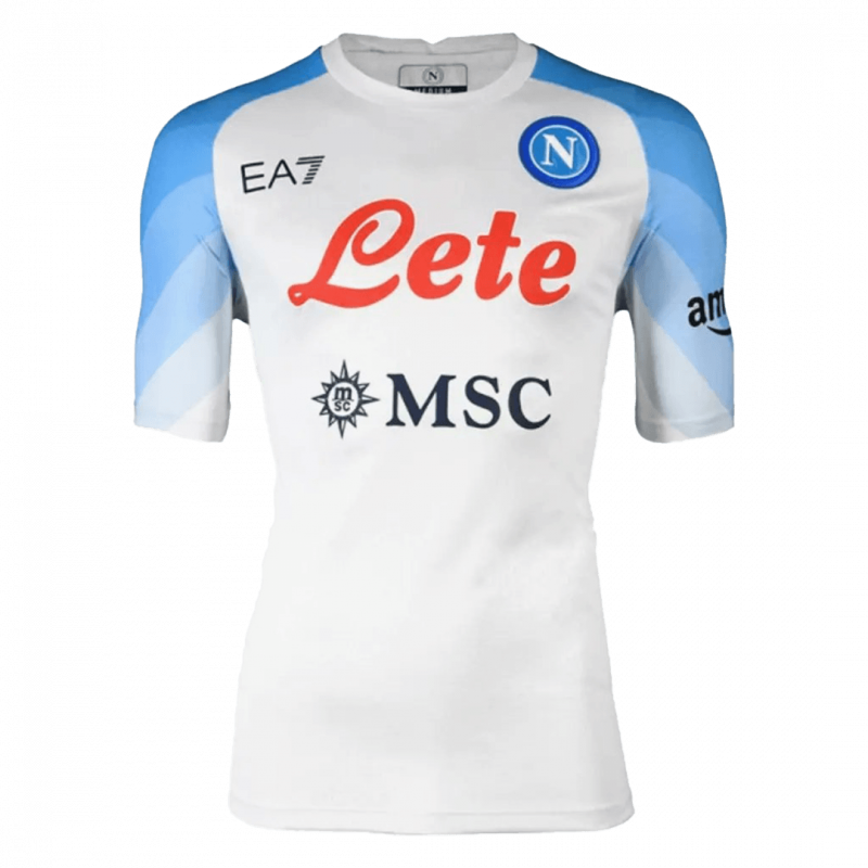 Napoli 2022/23 Away White Jersey