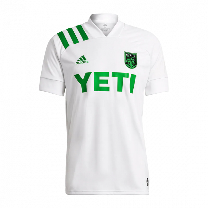 Austin FC 2021 Away White Jersey