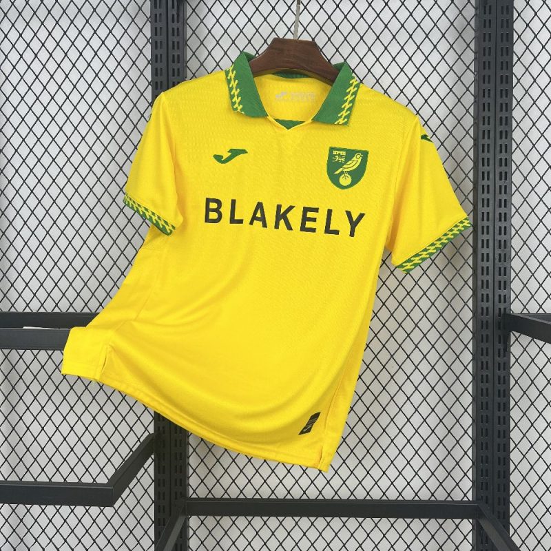 Norwich maillot foot 2025/26 Home Jersey