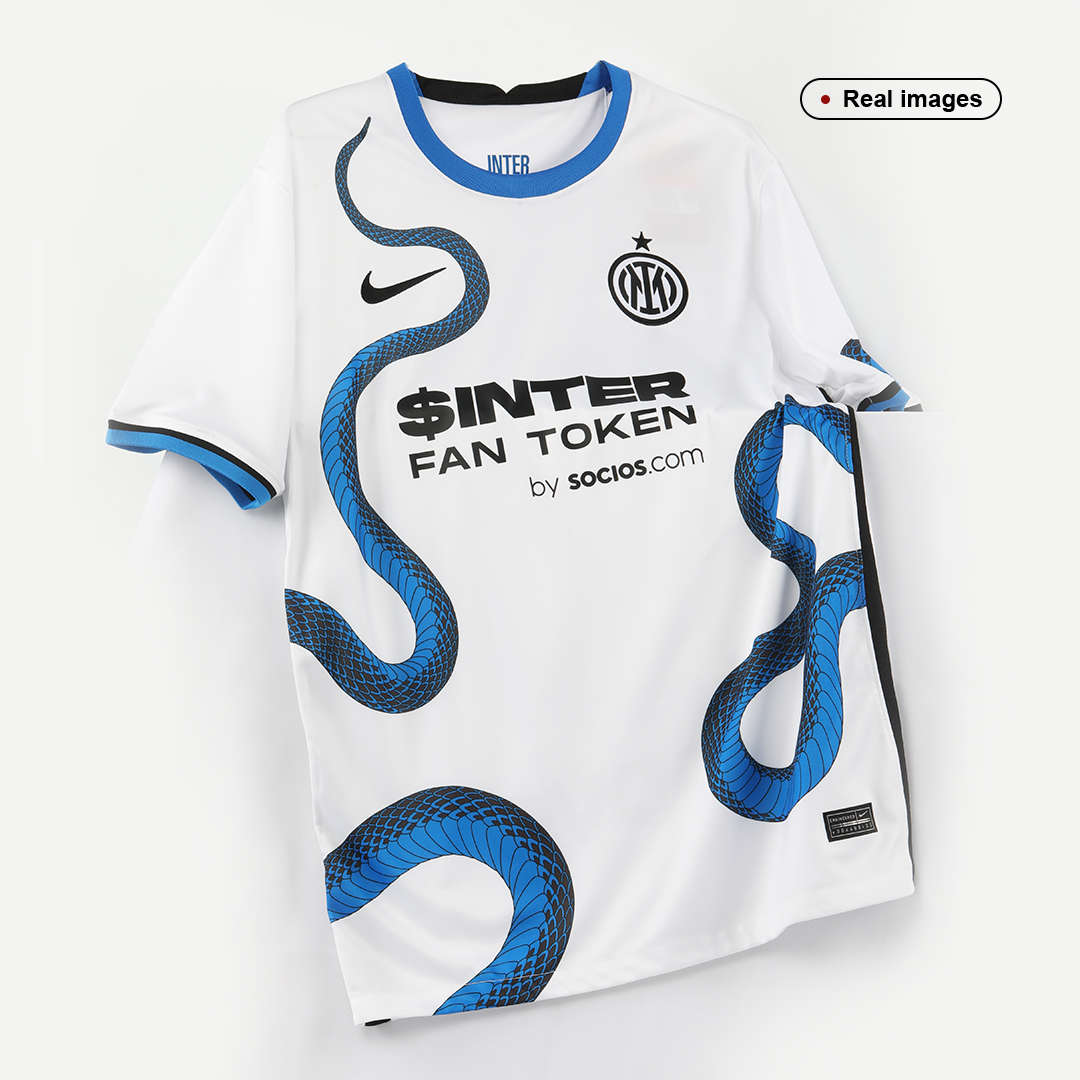 Inter Milan 2021/22 Away White Jersey