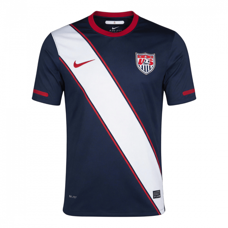 USA 2010 Away Black Retro Jersey