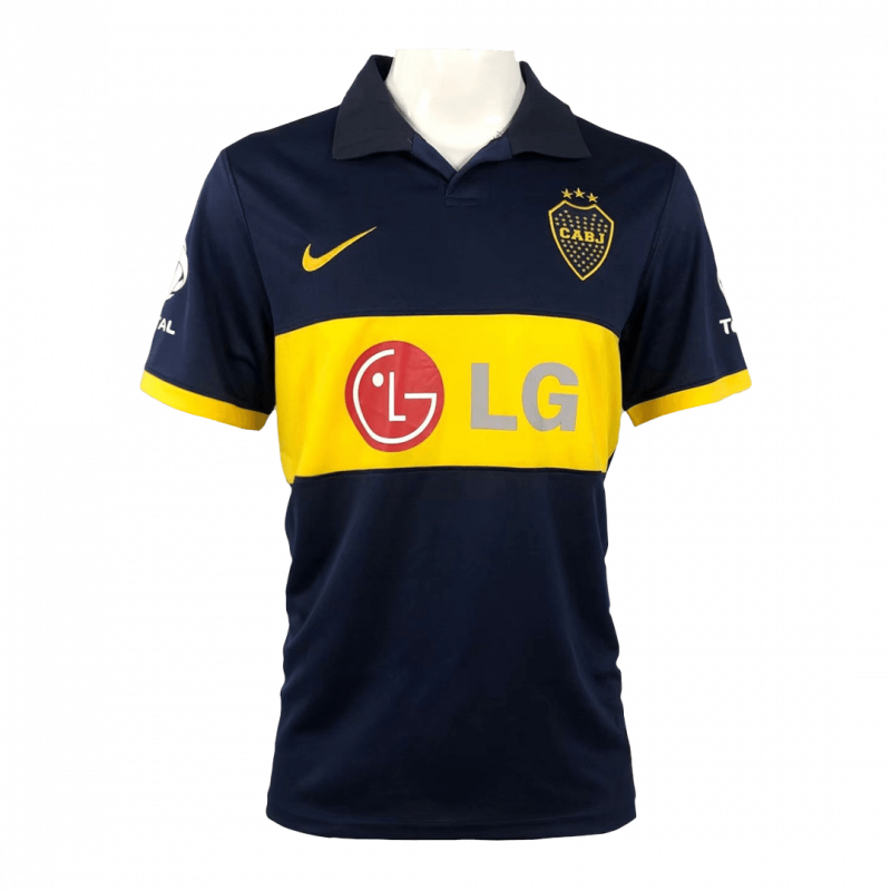 Boca Juniors 2009/10 Home Blue Retro Jersey