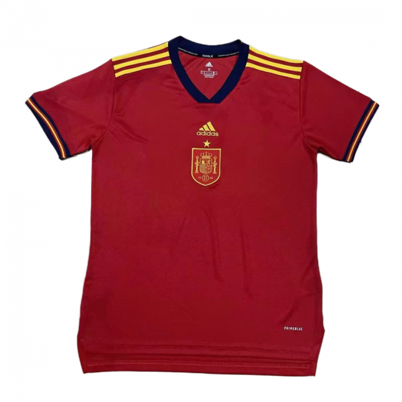Spain 2022 Home Red Jersey