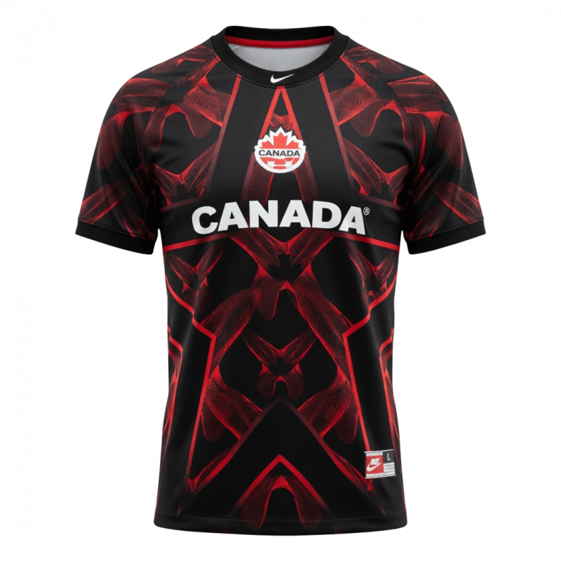 Canada 2026 Goalkeeper Black Goalkeeper Jersey