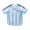 Argentina 2006 Home White Retro Jersey