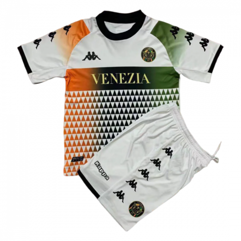 Venezia FC 2021/22 Away White Kids Kit