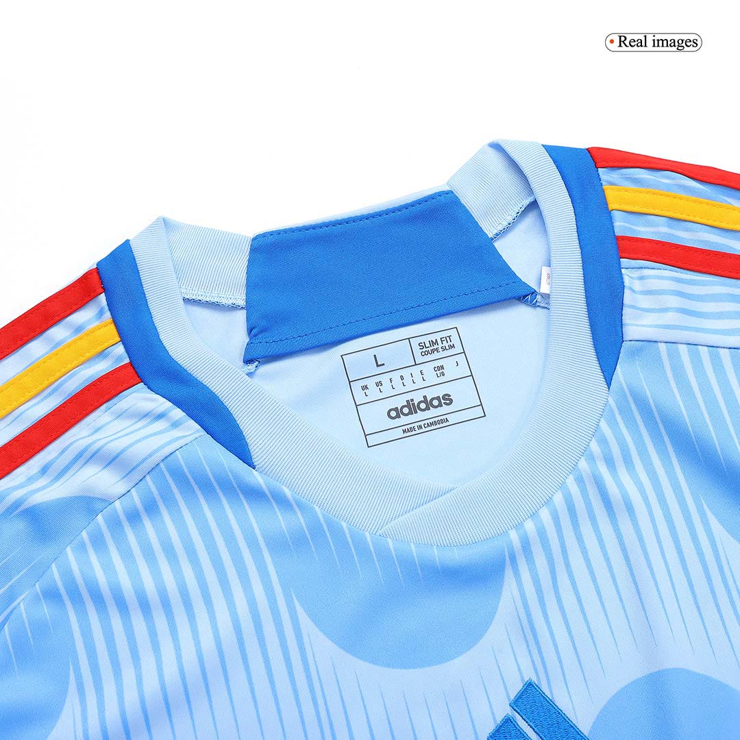 Spain 2022 Away Blue Jersey