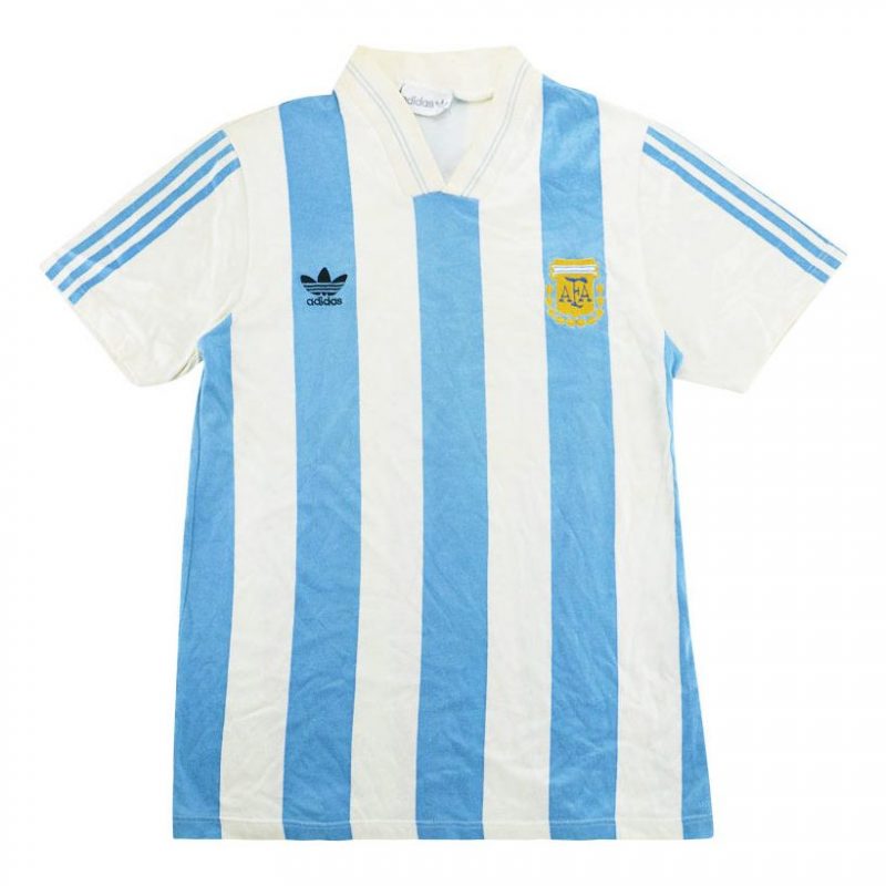 Argentina 1993 Home White Retro Jersey