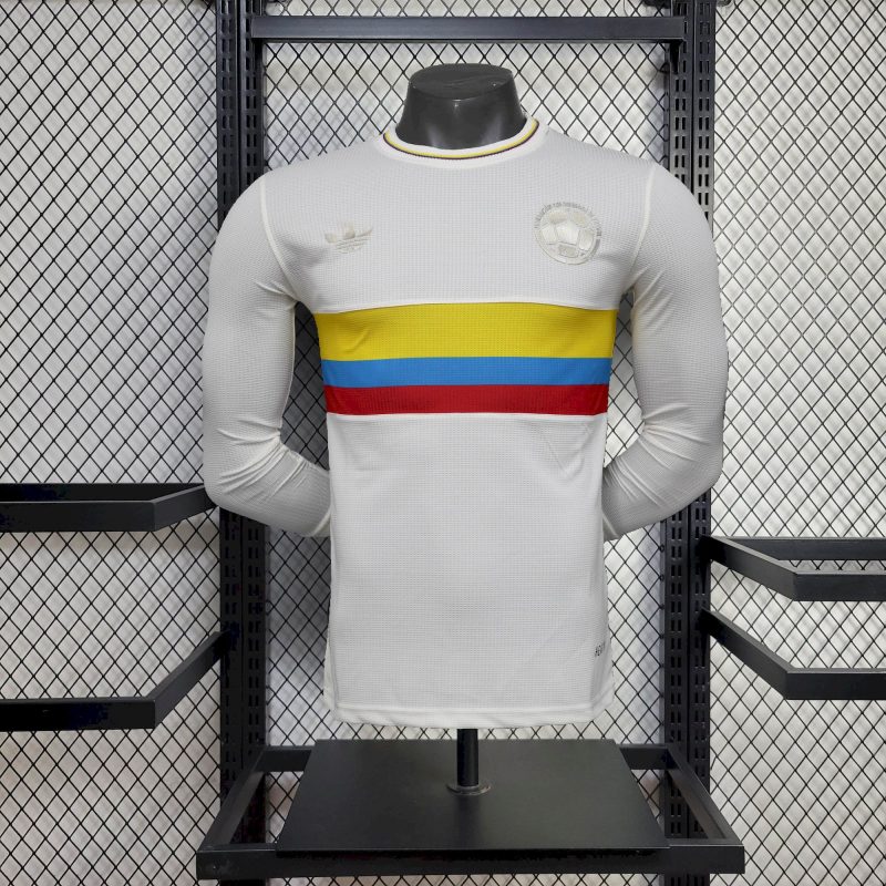 Colombie Maillot Foot 2024/25 Long Sleeve Jersey