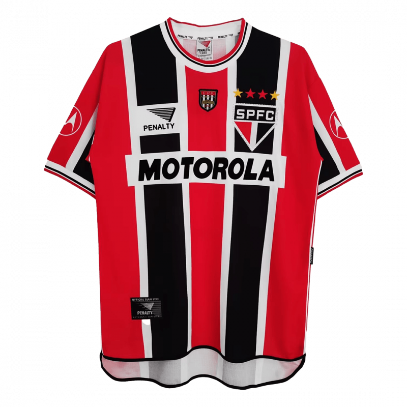 Sao Paulo FC 2000 Away Red Retro Jersey