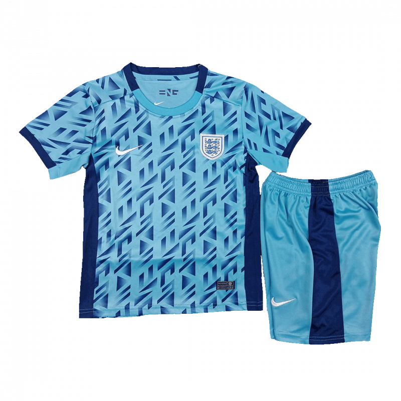 England 2023 Away Blue Women Kids Kit