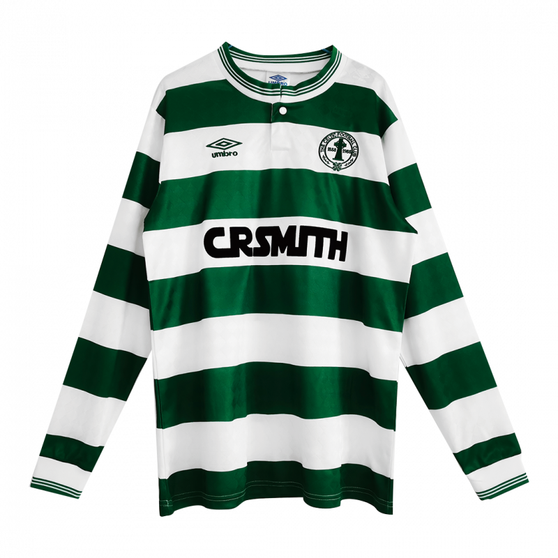 Celtic 1987/88 Home White Retro Jersey