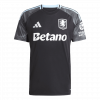 Aston Villa 2025/26 Away Black Jersey