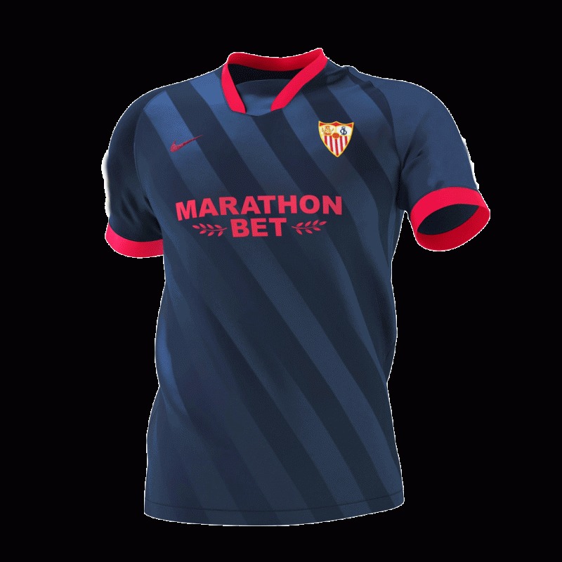 Sevilla 2020/21 Third Blue Jersey