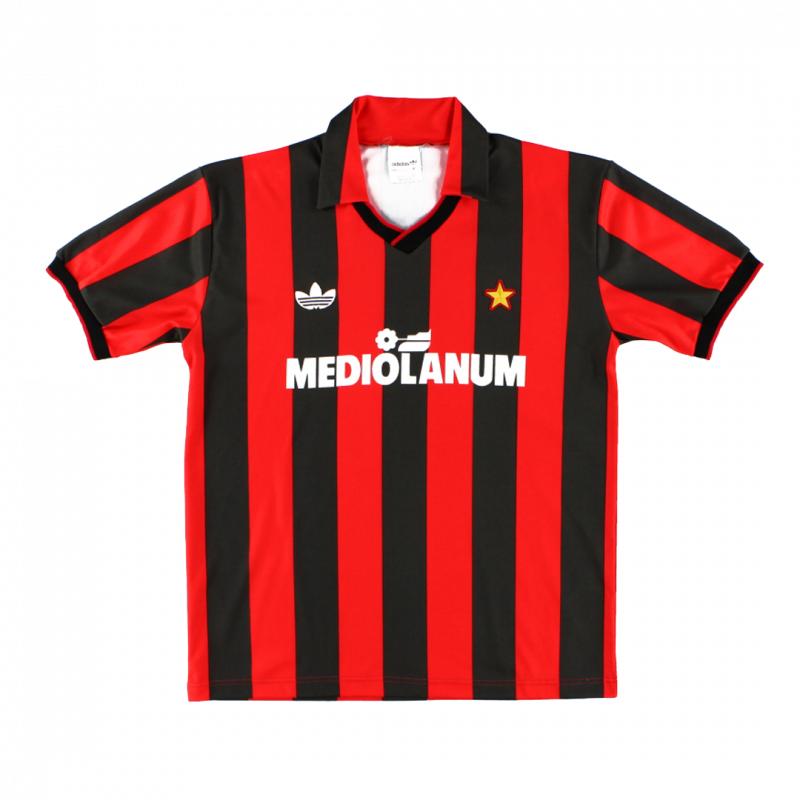 AC Milan 1991/92 Home Black Retro Jersey