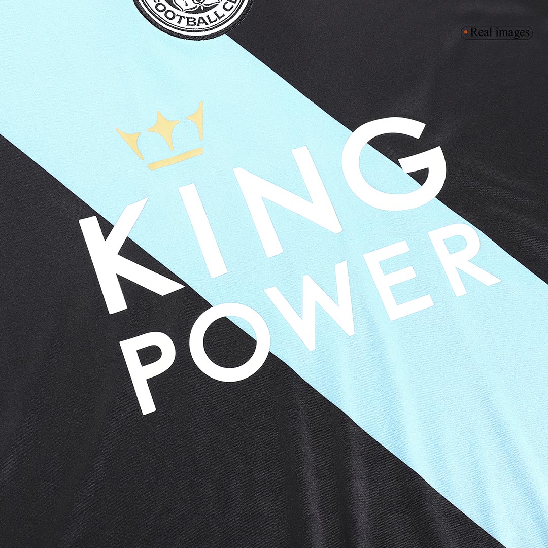 Leicester City 2023/24 Away Black Jersey