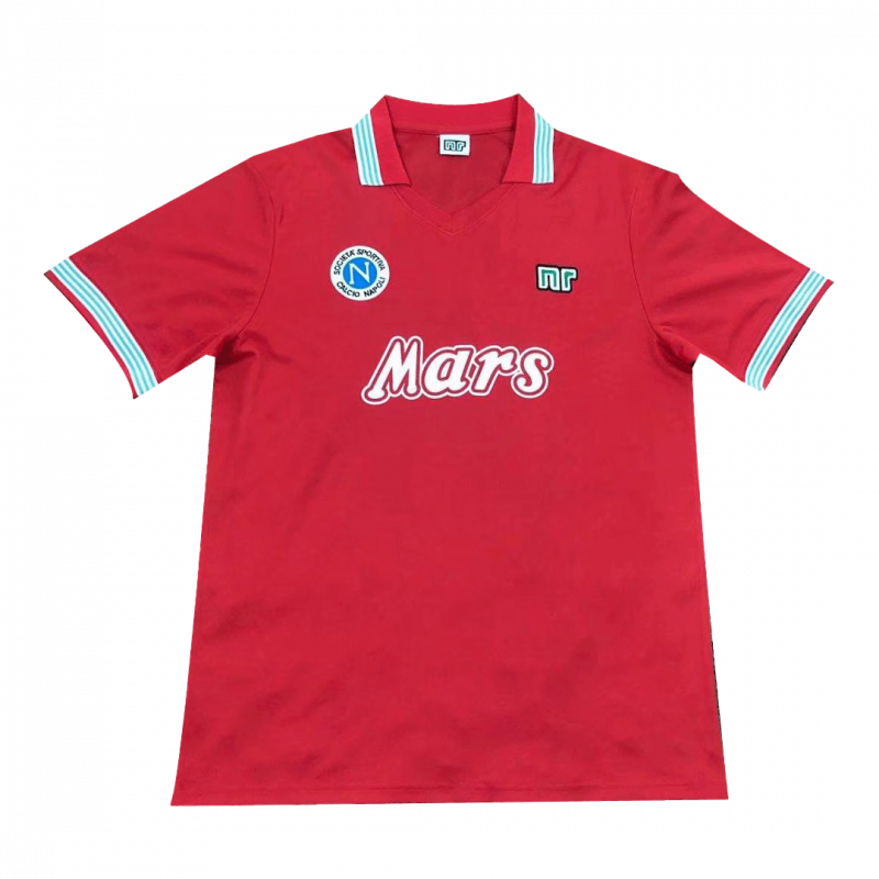 Napoli 1988/89 Third Red Retro Jersey