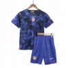 USA 2022 Away Blue Kids Kit