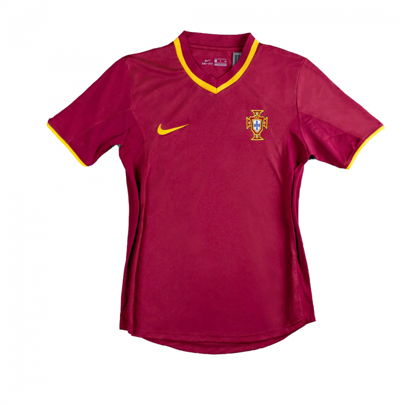 Portugal 2000 Home Red Retro Jersey