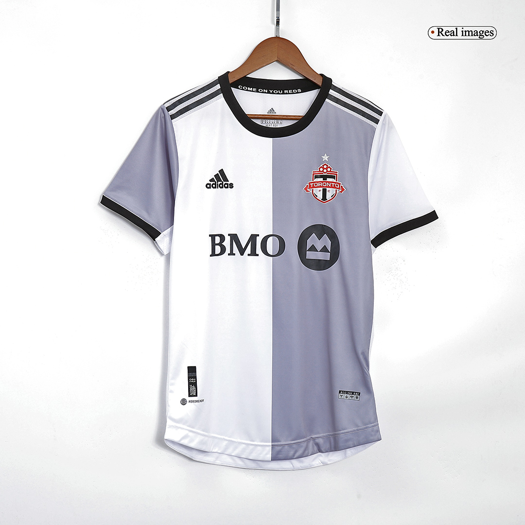 Toronto FC 2022 Away Grey Player Version Jersey