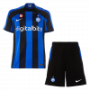 Inter Milan 2022/23 Home Black Kids Kit