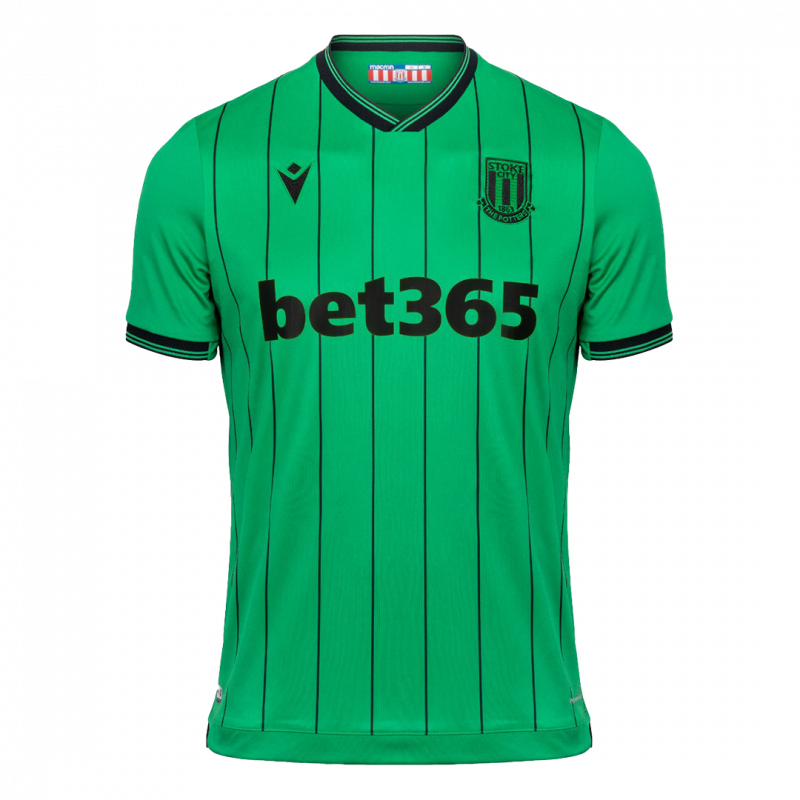 Stoke City 2021/22 Away Green Jersey