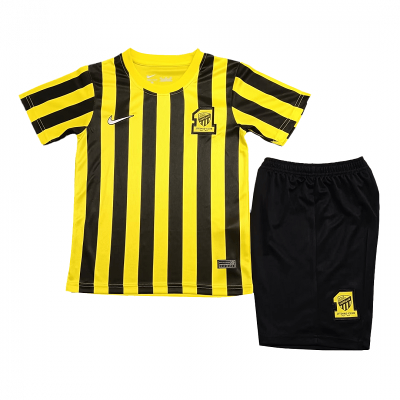 Al Ittihad Saudi 2022/23 Home White Kids Kit