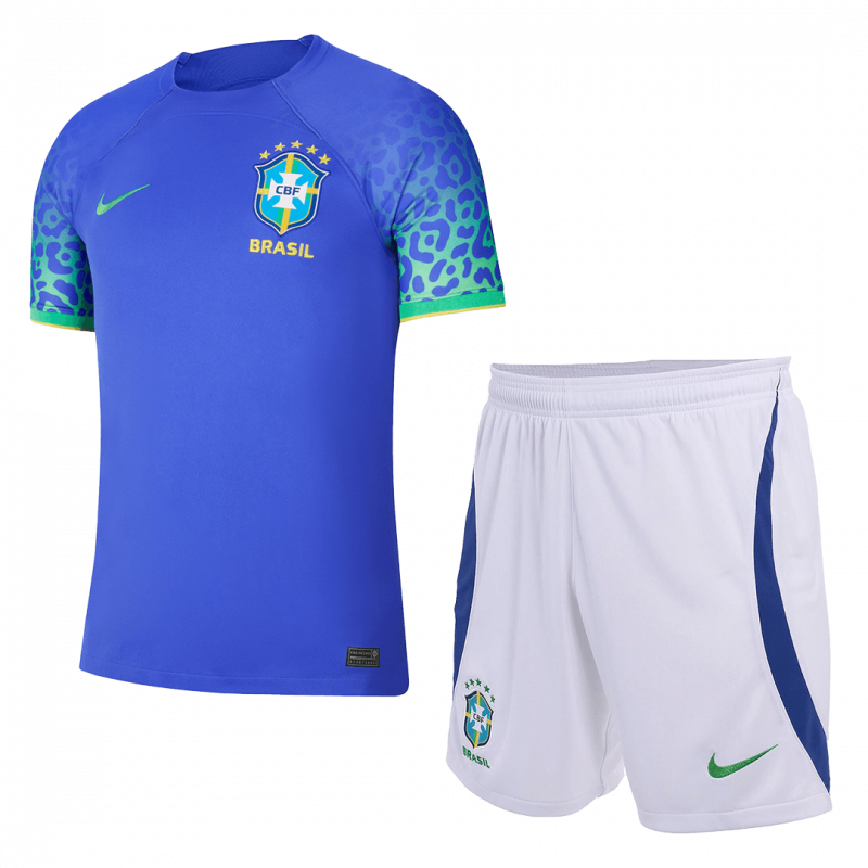 Brazil 2022 Away Kids Kit