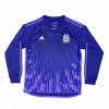 Argentina 2022 Away Purple Long Sleeve Jersey