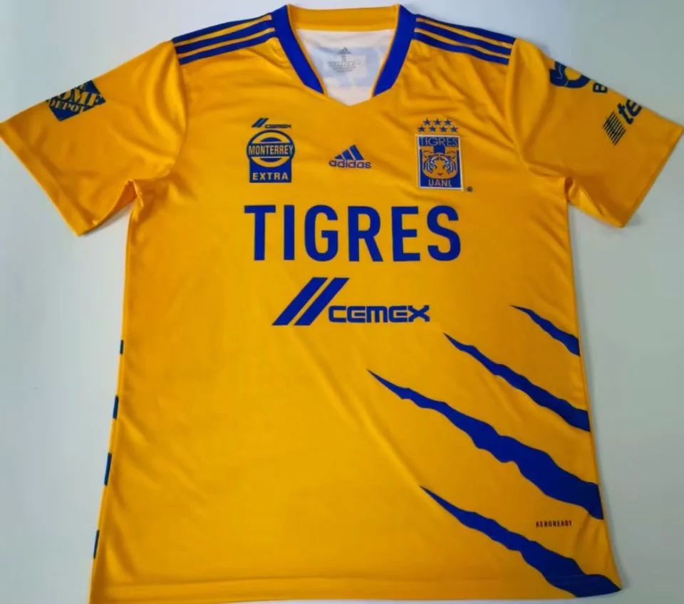 Tigres UANL 2021/22 Home Yellow Jersey