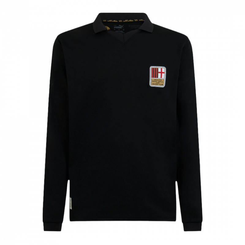 AC Milan 2024/25 Goalkeeper Black Long Sleeve Goalkeeper Jersey